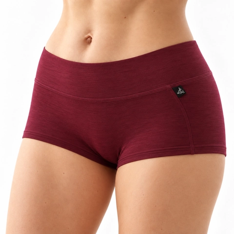 Boombards Shorty Soft - merino boxerky s krátkou nohavičkou a měkkým lemem